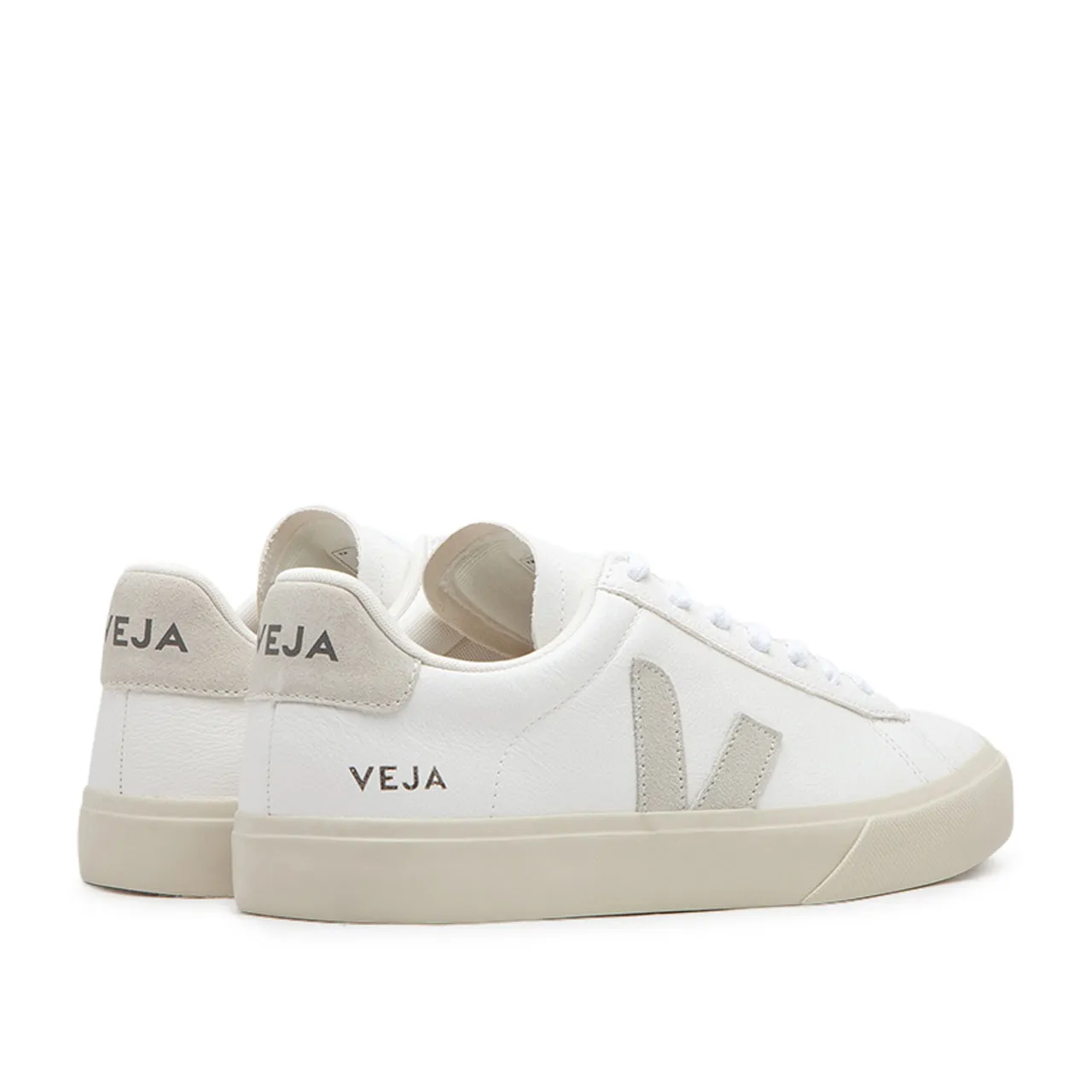 Veja Campo Chromefree Leather (White / Beige)