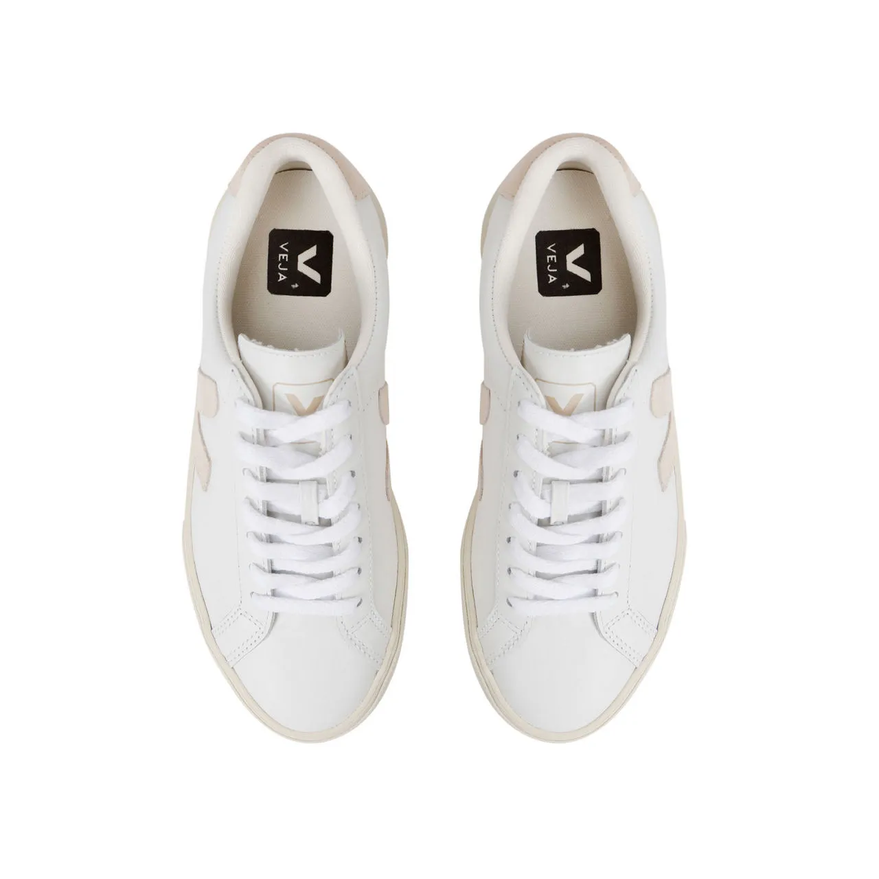 VEJA Esplar Logo Trainers - White