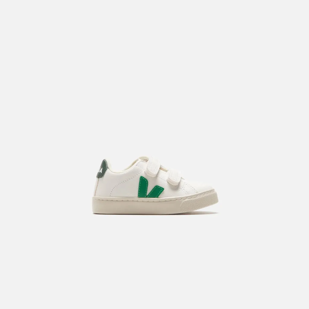 Veja     kids esplar extra chromefree leather sneakers