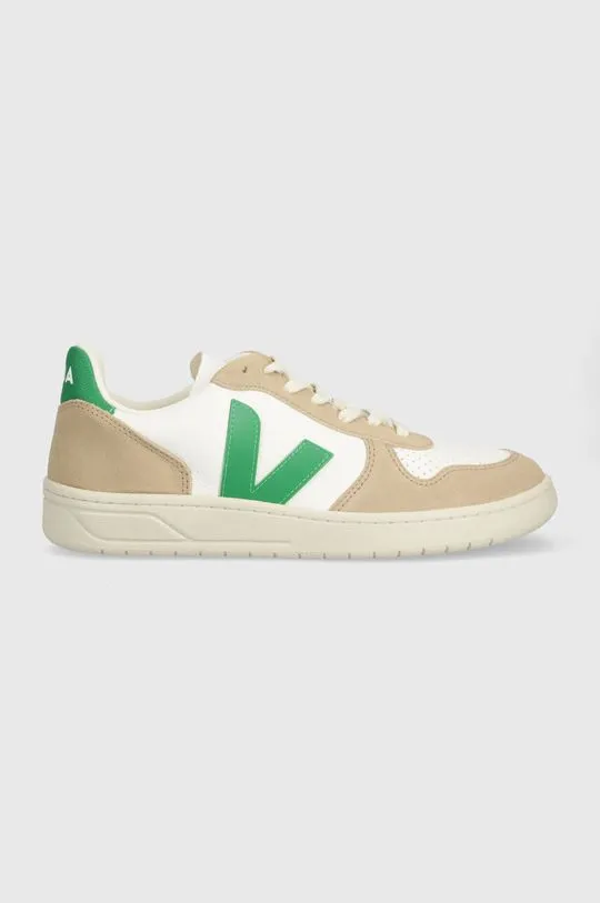 Veja leather sneakers V-10 white color VX0503146A