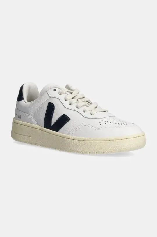 Veja leather sneakers V-90 white color VD2003656A