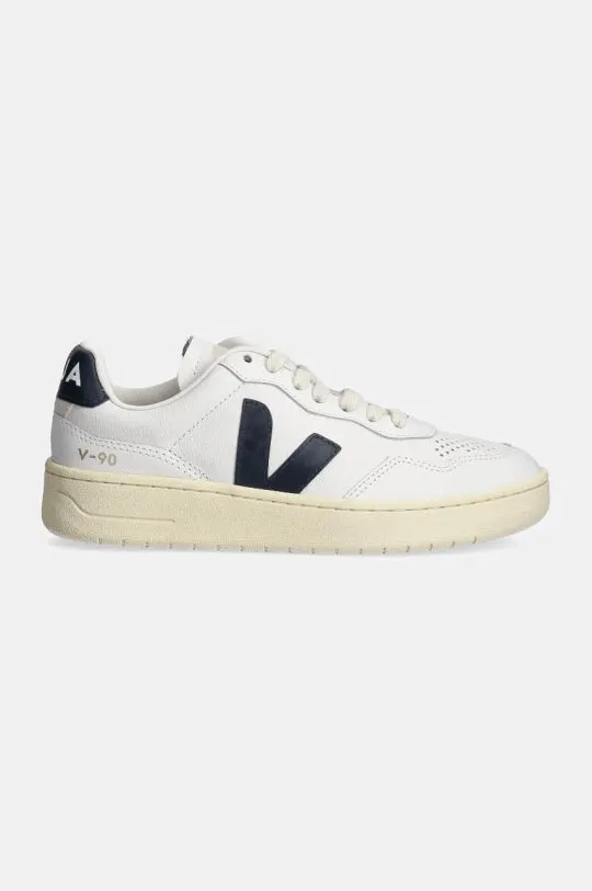 Veja leather sneakers V-90 white color VD2003656A