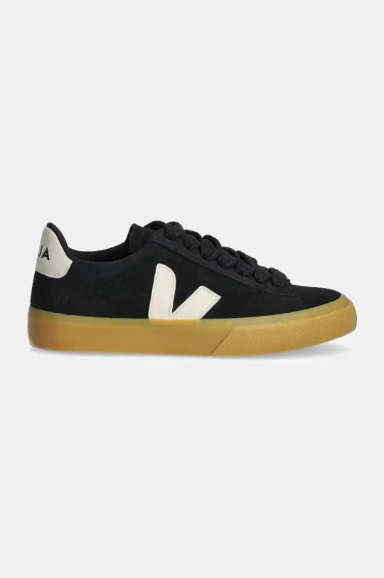 Veja suede sneakers Campo black color CP0303692A