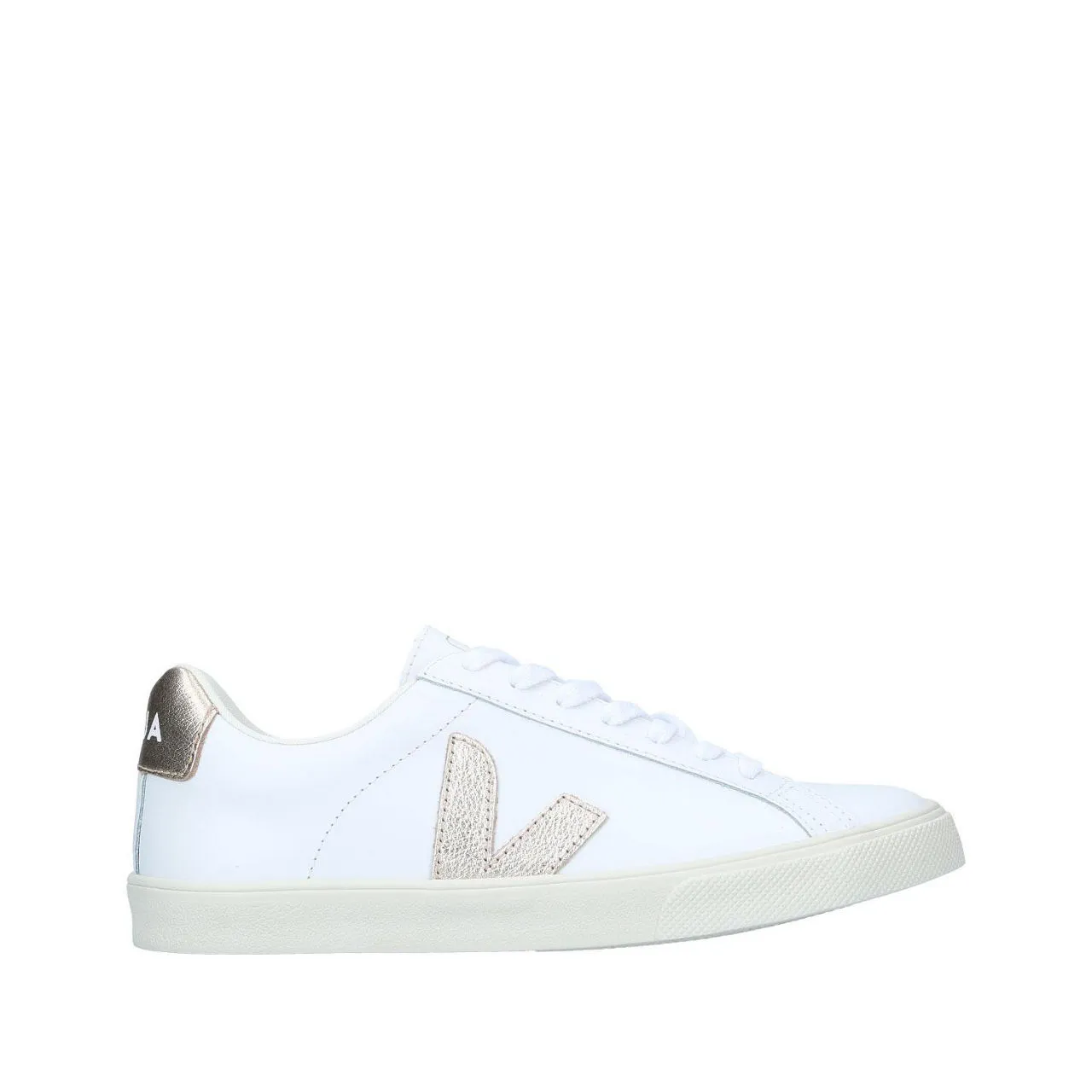 VEJA The Sustainable Edit Esplar Logo Trainers - White