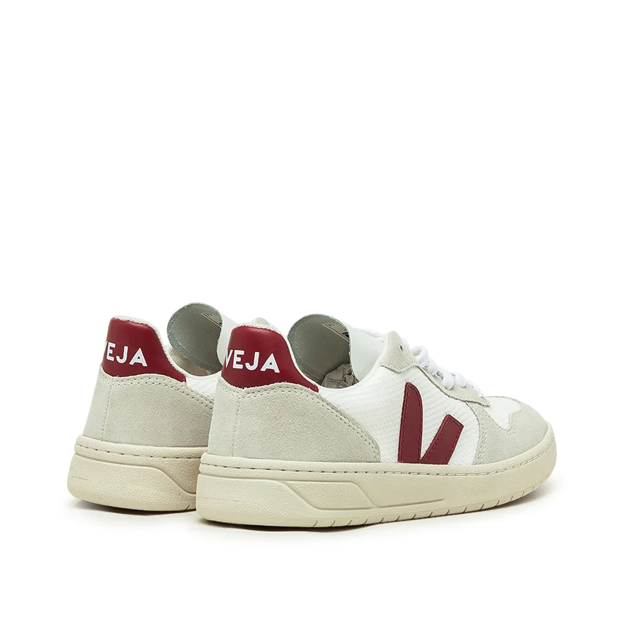 Veja V-10 B Mesh (White)