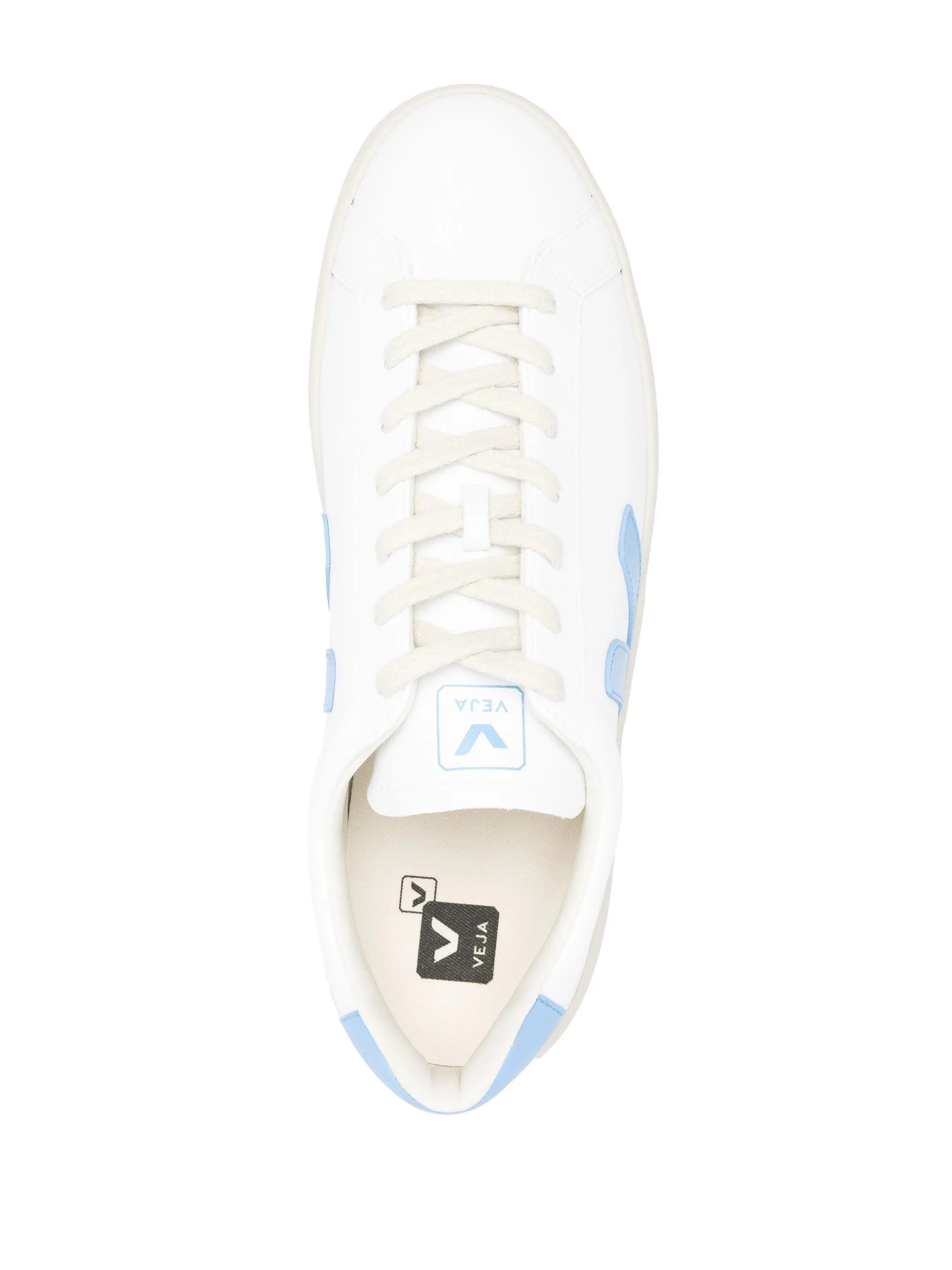 VEJA White And Light Blue Urca Sneakers