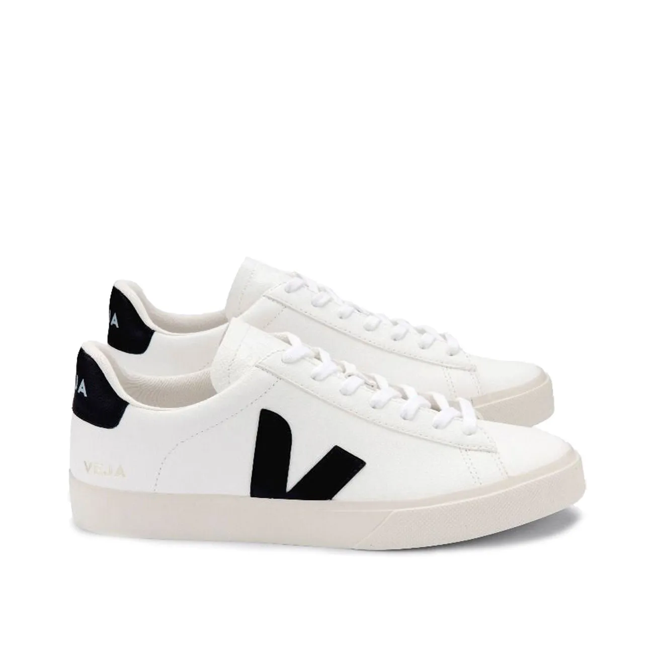 Veja WMNS Campo Chromefree Leather (White / Black)