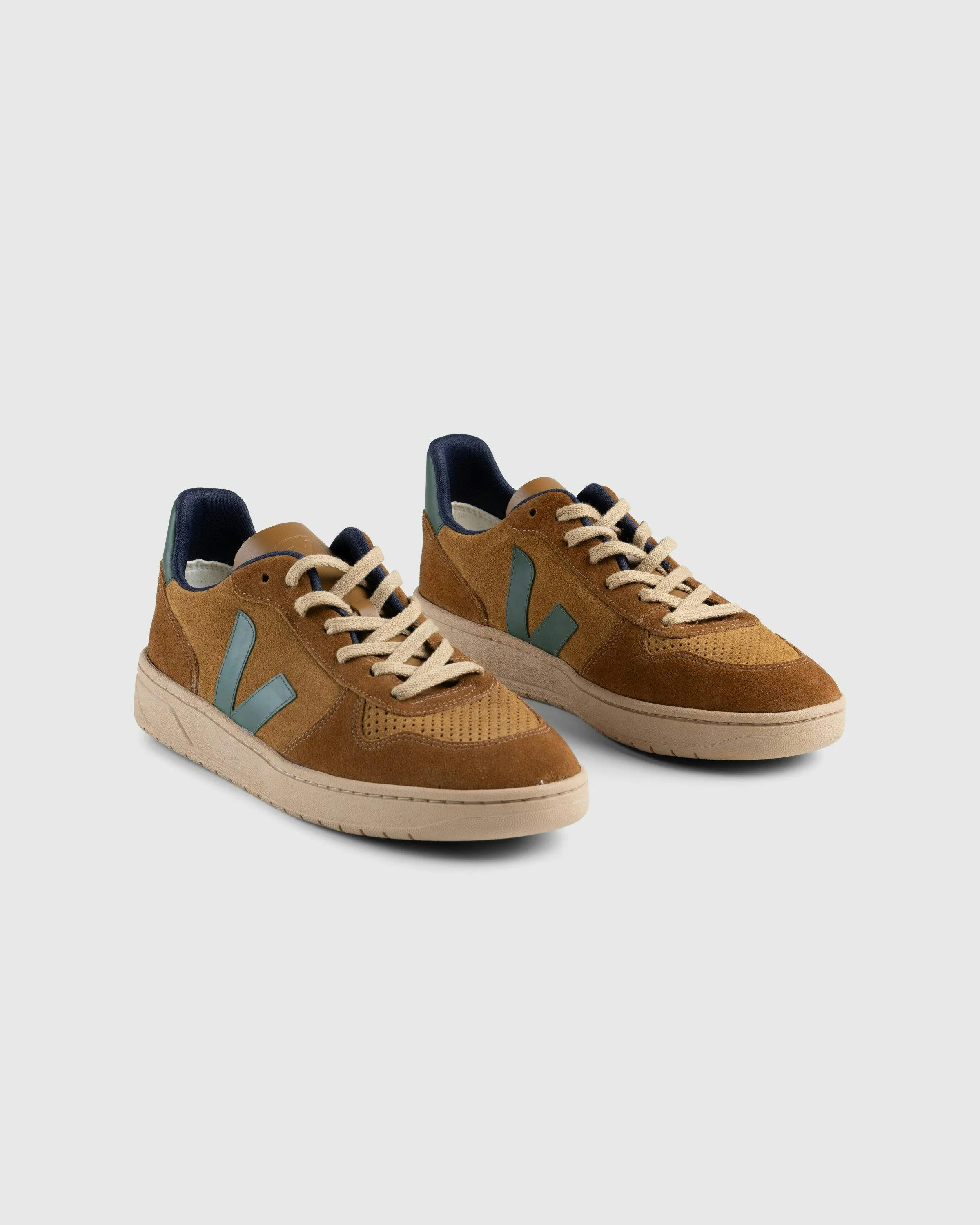 VEJA – V-10 Suede Camel Cyprus Multico | Highsnobiety Shop