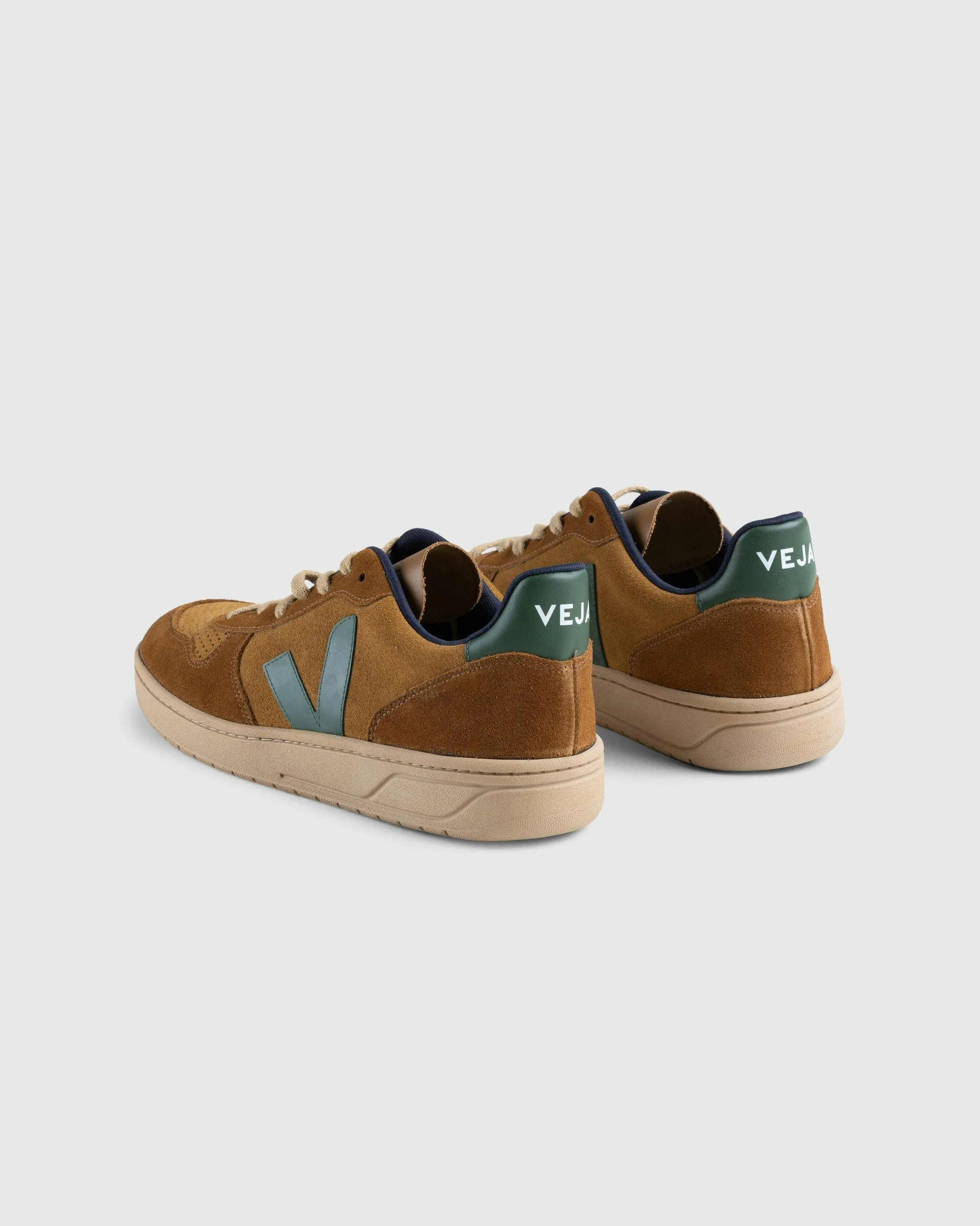 VEJA – V-10 Suede Camel Cyprus Multico | Highsnobiety Shop