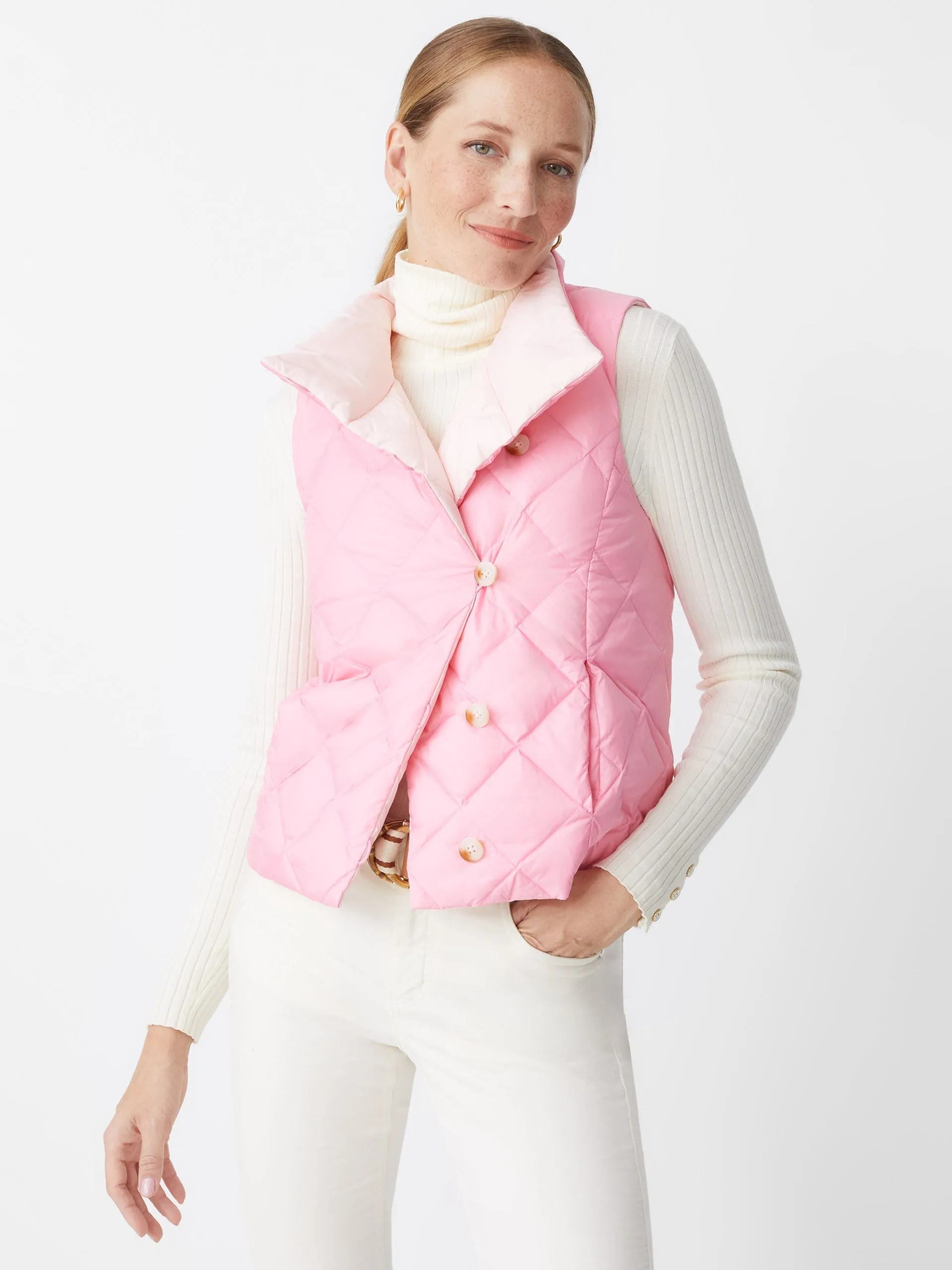 Vivian Reversible Puffer Vest