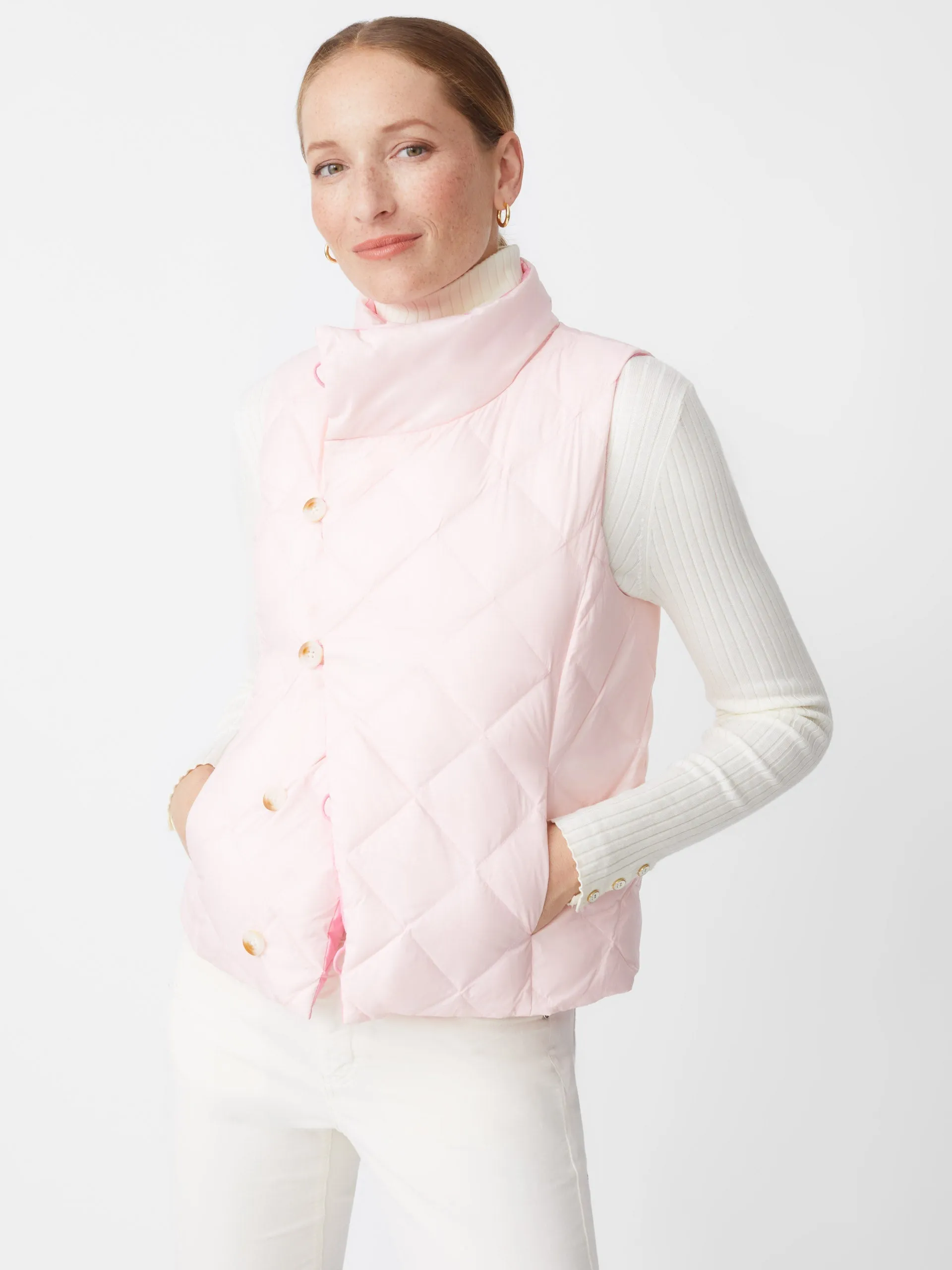 Vivian Reversible Puffer Vest