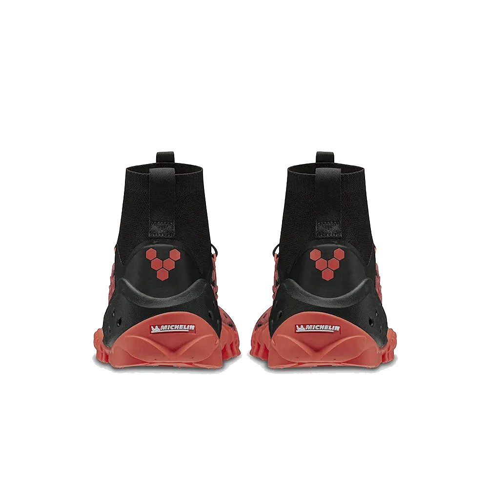 Vivobarefoot ESC Tempest Womens Obsidian Neon Coral