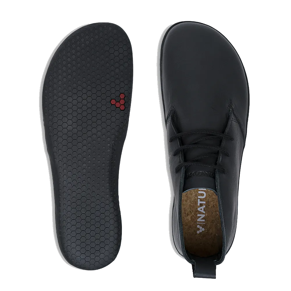 Vivobarefoot Gobi III Mens Black Leather