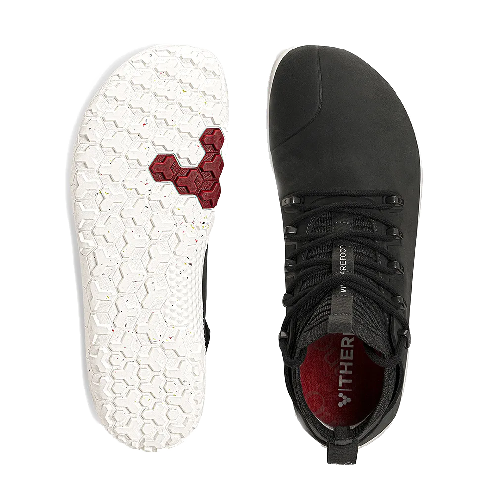 Vivobarefoot Magna FG Womens Obsidian/White