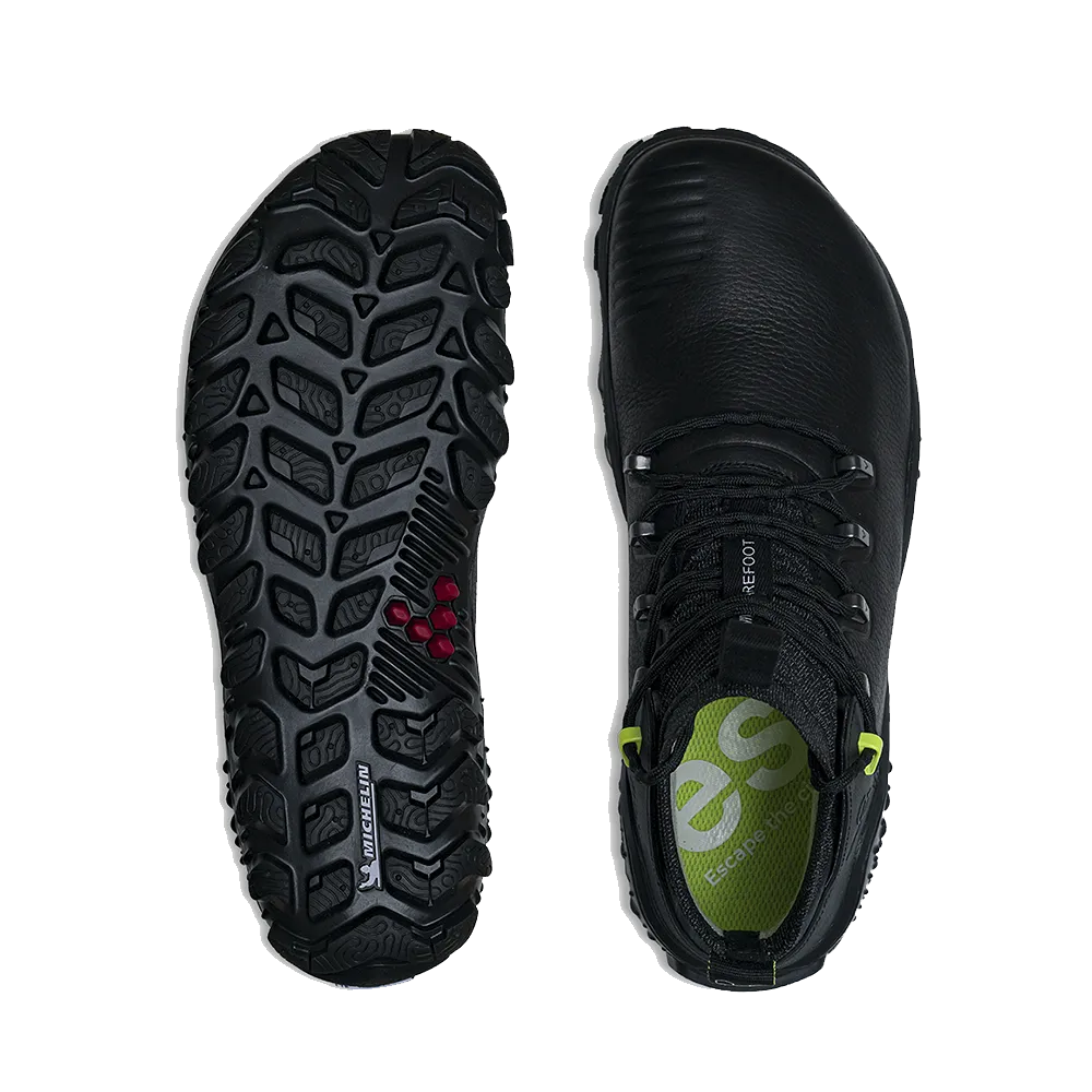 Vivobarefoot Magna Forest Esc Mens Obsidian/Lime