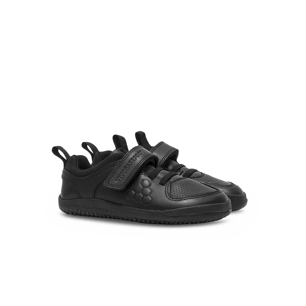 Vivobarefoot Primus Ludo School Preschool Obsidian