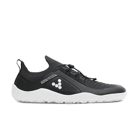 Vivobarefoot Primus Trail Knit FG Mens Obsidian / White