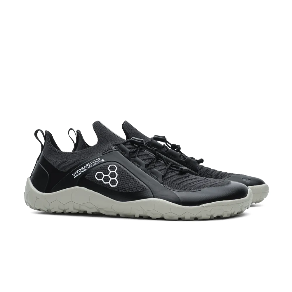 Vivobarefoot Primus Trail Knit FG Womens Obsidian/Pelican