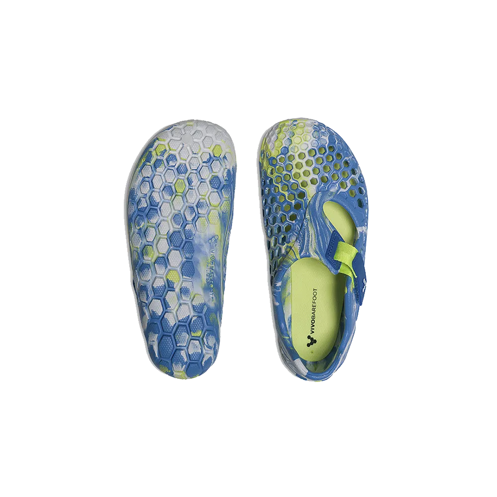 Vivobarefoot Ultra Bloom Preschool Blue Aqua