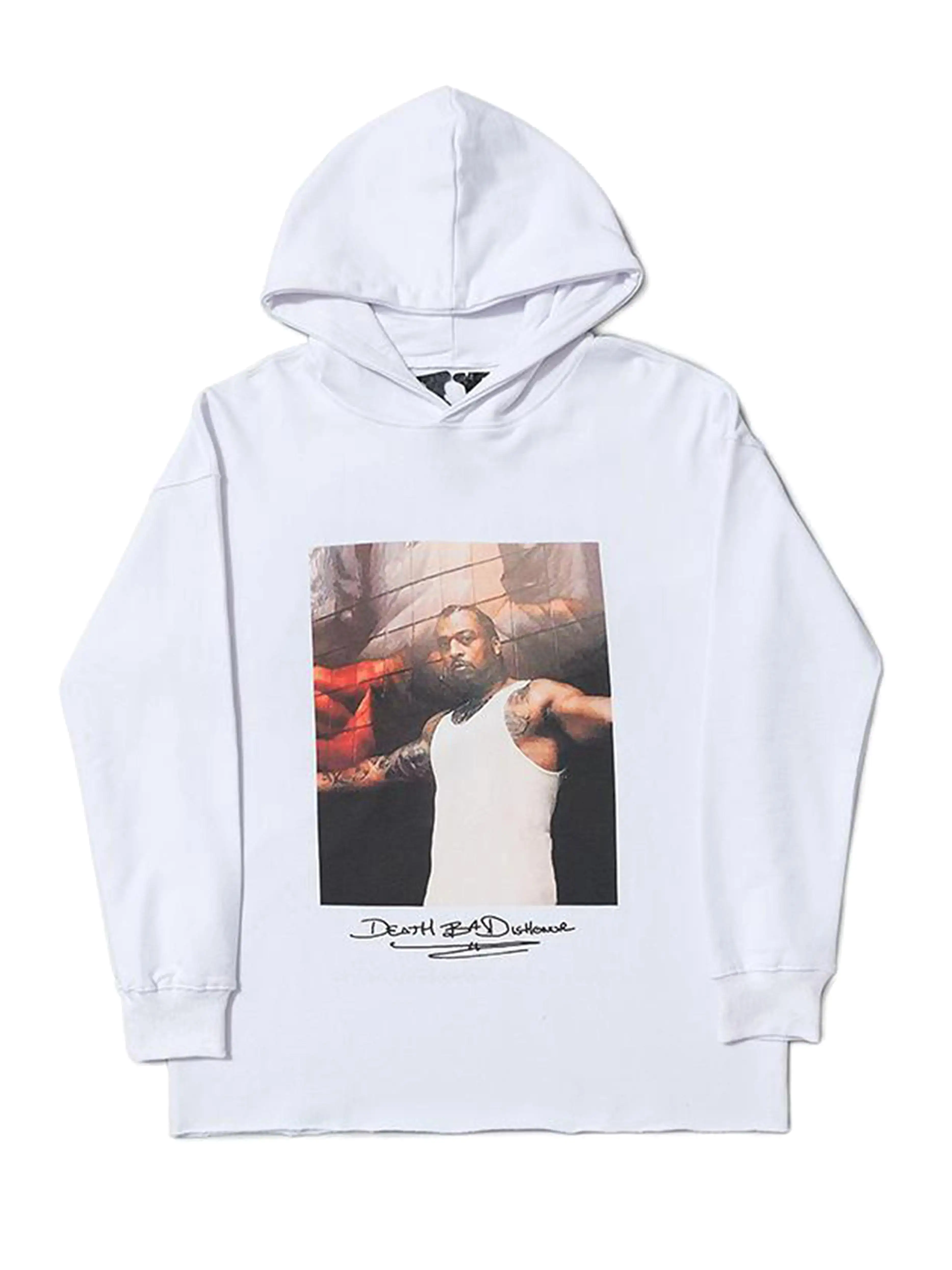 Vlone Big Meech BMF Hoodie White