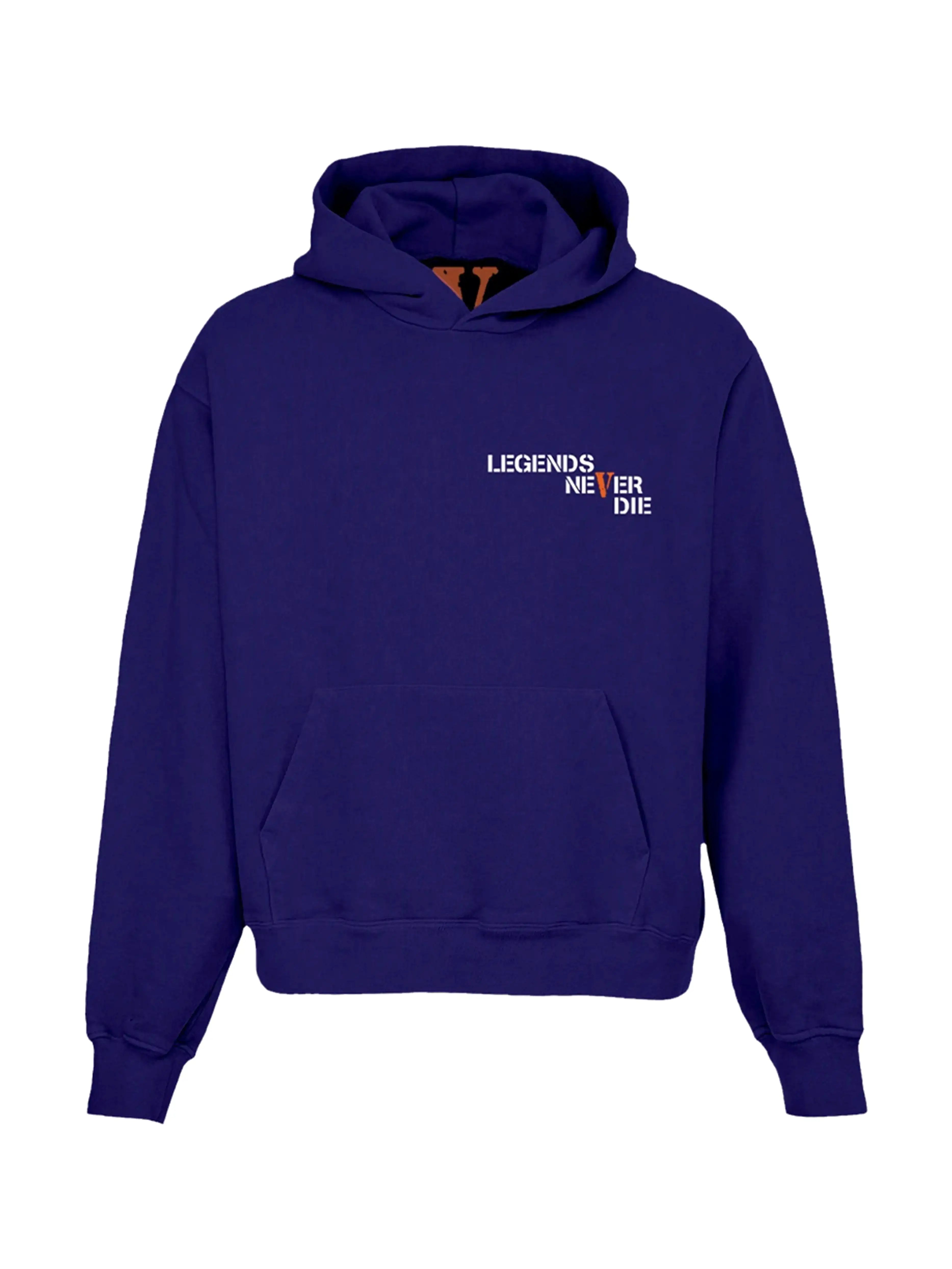 Vlone x Juice Wrld Legends Never Die Hoodie Purple