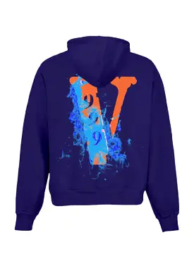 Vlone x Juice Wrld Legends Never Die Hoodie Purple