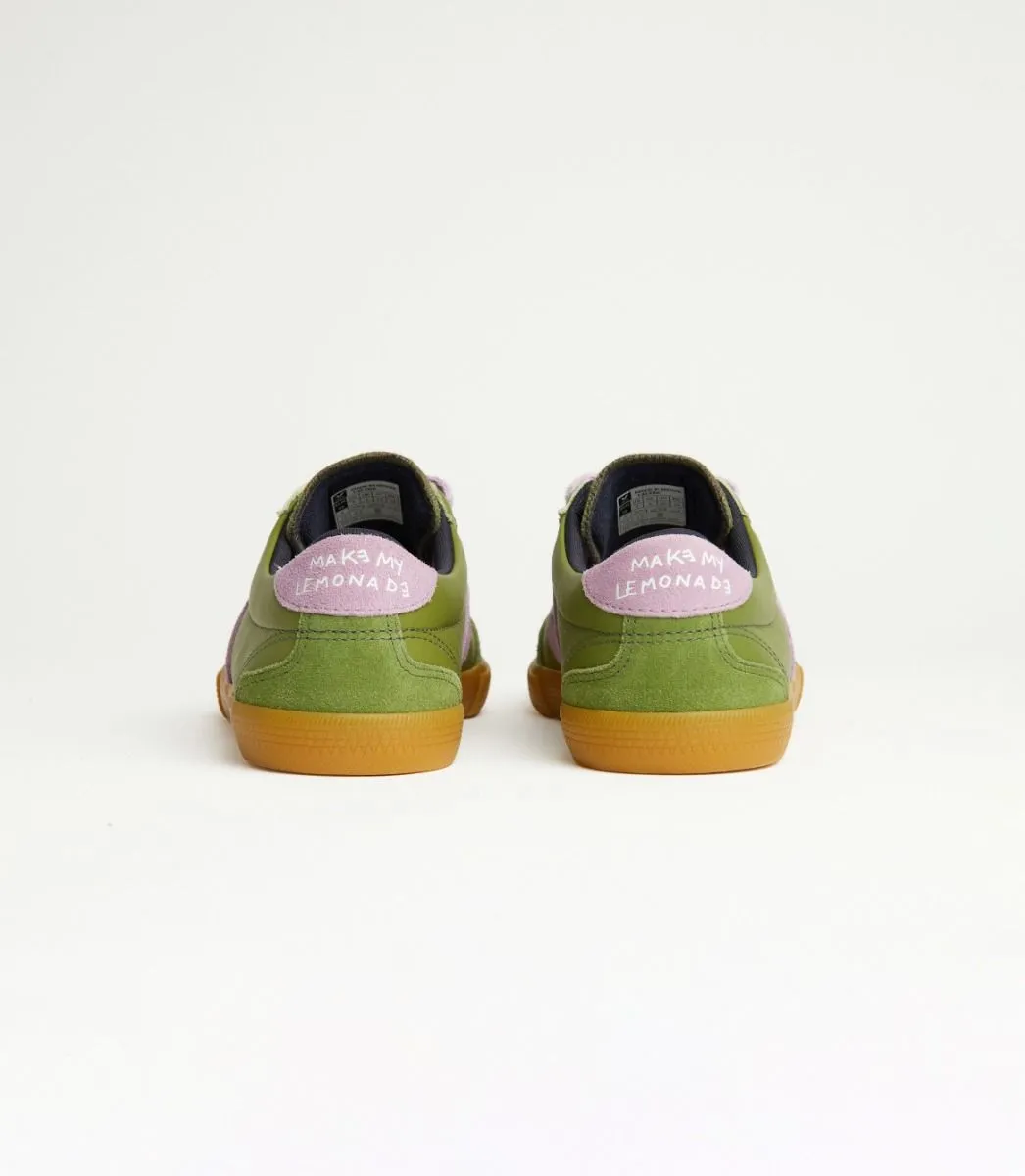 VOLLEY LEATHER VEJA X MAKE MY LEMONADE KIWI ORCHID