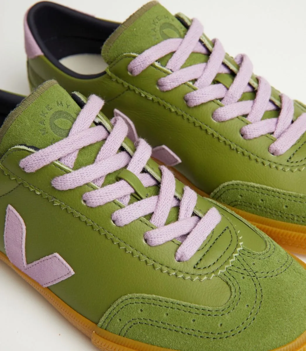 VOLLEY LEATHER VEJA X MAKE MY LEMONADE KIWI ORCHID