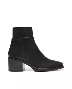 Warehouse Sale - Fib Boot Black Leather