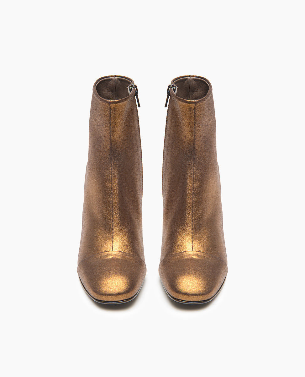 Warehouse Sale - Laeve Boot Bronze Metallic Suede