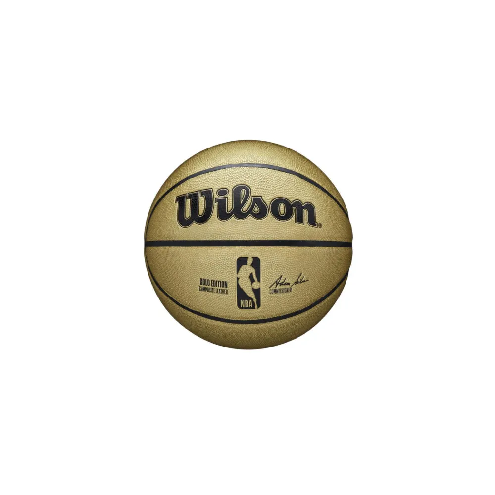 WILSON NBA Gold Edition Basketball (Gold)