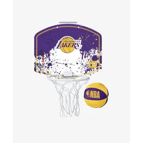 Wilson NBA Team Mini Hoop LA Lakers Purple