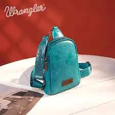 Wrangler Sling Bag/Crossbody/Chest Bag - Turquoise