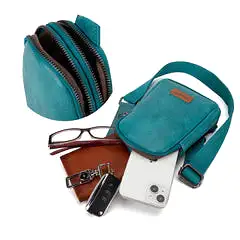 Wrangler Sling Bag/Crossbody/Chest Bag - Turquoise