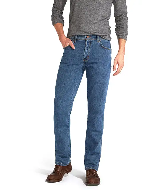 Wrangler TEXAS STRETCH Regular Fit Jean/Stonewash - CORE AW23