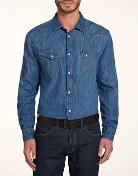 WRANGLER - WESTERN SHIRT - Indigo - Regular Fit