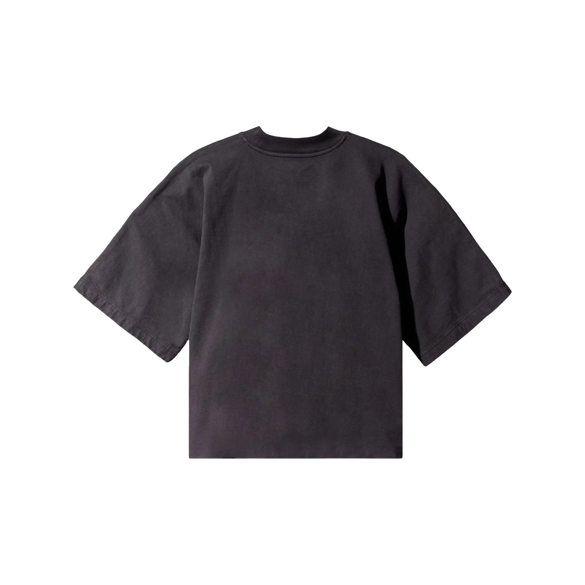 Yeezy Gap Engineered by Balenciaga Logo No Seam Crop Tee - Black