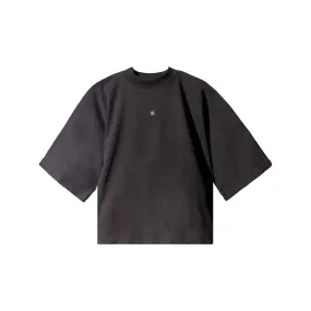 Yeezy Gap Engineered by Balenciaga Logo No Seam Crop Tee - Black